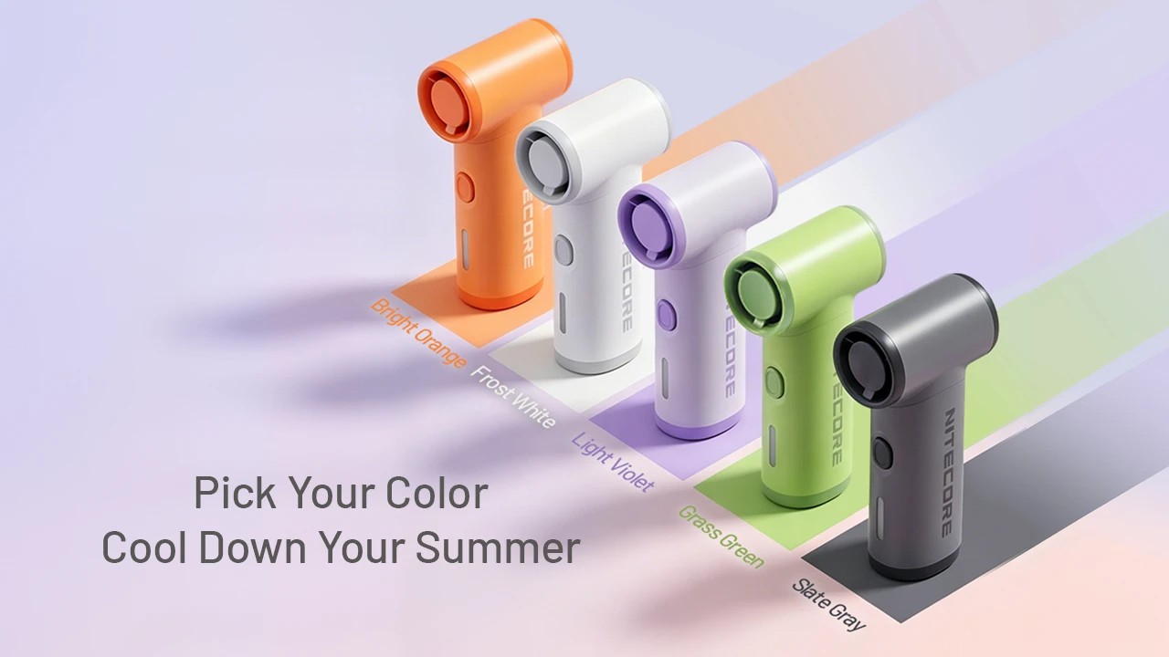 Quạt cầm tay Nitecore NEF Nano