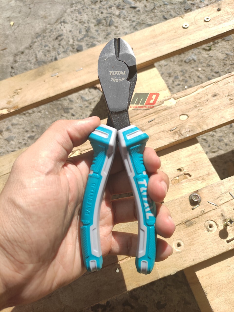 Tht1776p kềm cắt đầu nặng 7"/180mm total