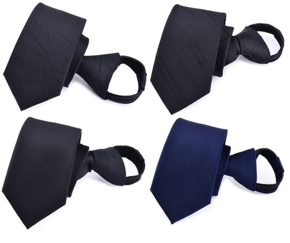 Cà vạt nam thắt sẵn bản nhỏ 6cm phong cách Hàn Quốc, chất lượng cao cấp - AdamZone