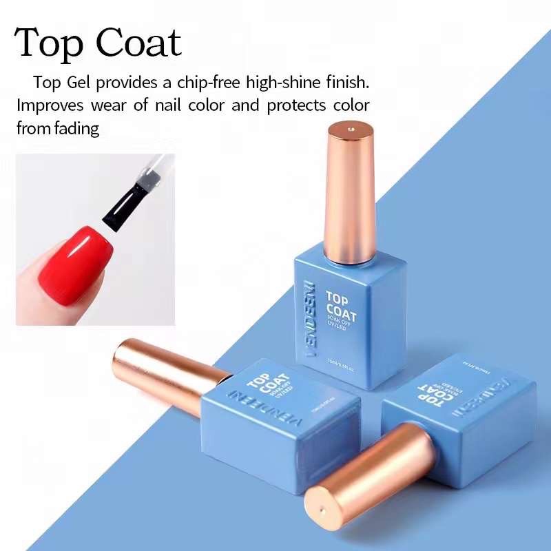 Vendeeni top base top lì top lì không lem keo foil top loang mắt mèo cầu vồng top flash cứng móng