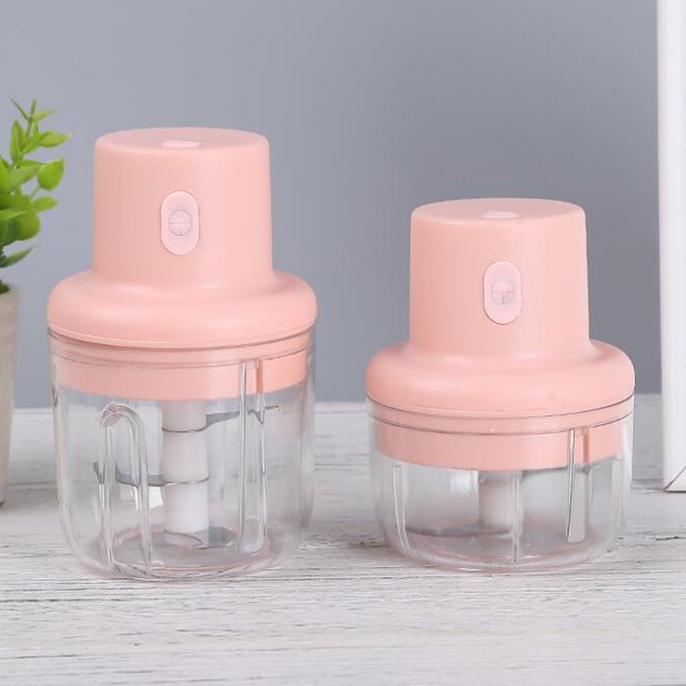 Máy xay tỏi ớt mini bằng điện sạc pin 250ml