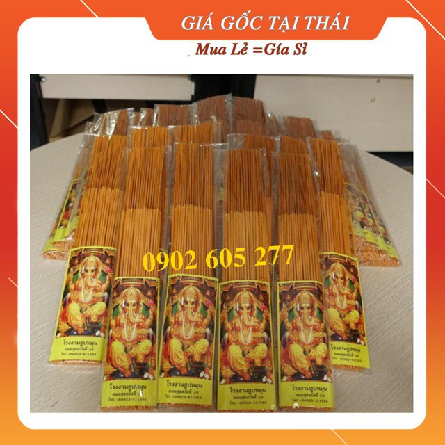 1 bó nhang thần tài thái lan cuộn tàn 1 bó 79 cây