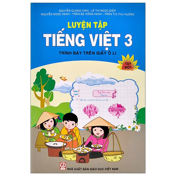 Fahasa - Luyện Tập Tiếng Việt 3 - Tập 1 (Trình Bày Trên Giấy Ôli)