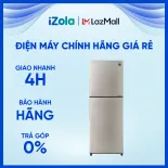 [GIAO TẠI HCM] Tủ lạnh Sharp Inverter 360 lít SJ-XP382AE-SL - Làm lạnh nhanh - Công nghệ PLASMACLUSTER ION - Đèn chiếu sáng khuếch tán 180 độ - Ngăn rau quả giữ ẩm