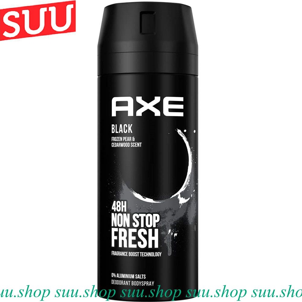 Xịt khử mùi axe black 150ml