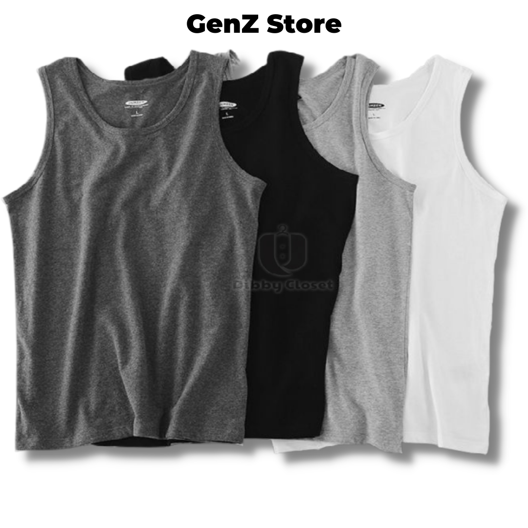 Combo 3 Áo ba lỗ Nam | Áo thun nam 3 lỗ vải cotton | Áo 3 lỗ tập gym tanktop thoáng mát hút mồ hôi đủ size từ 45kg đến 90kg