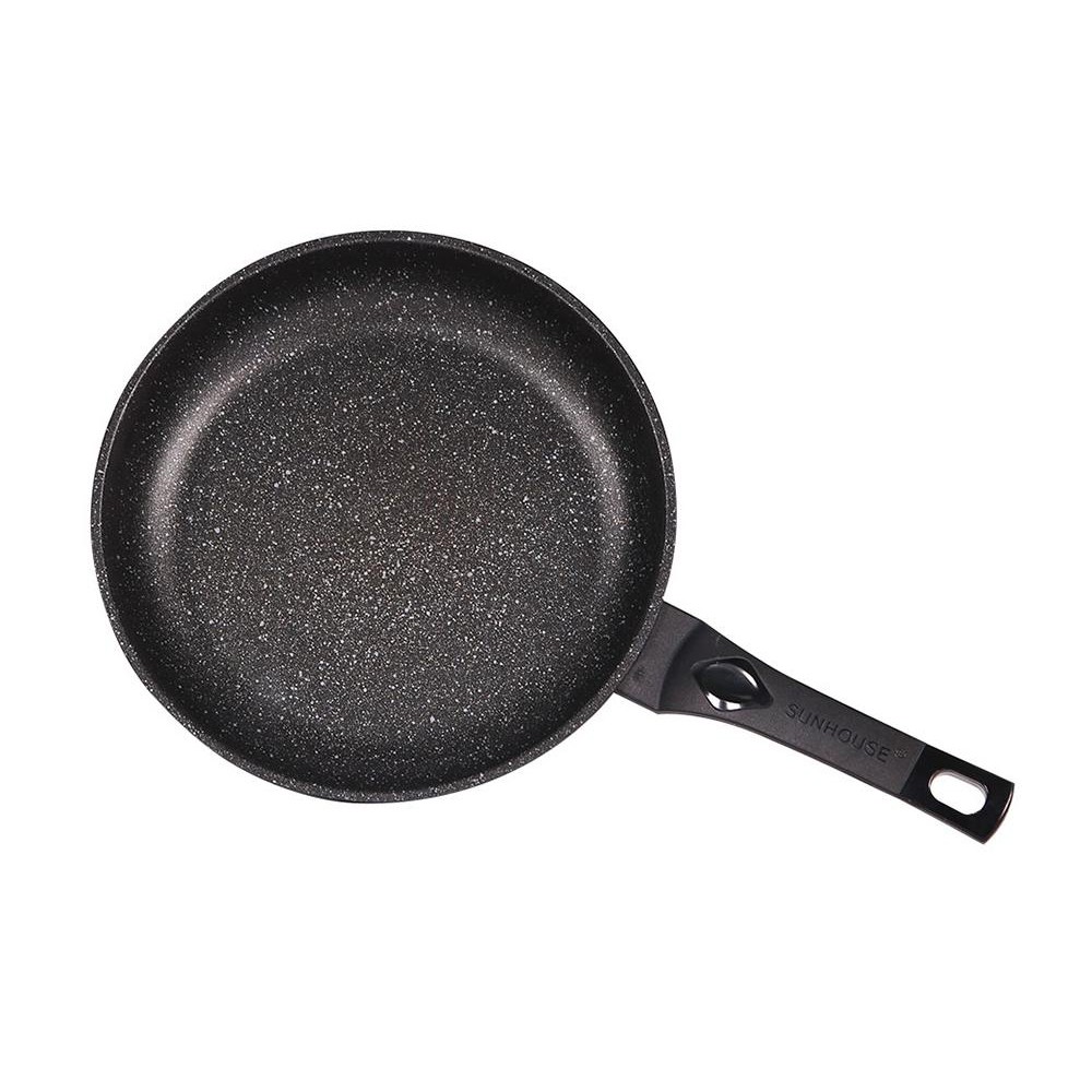 Chảo Siêu Bền Đá Sunhouse Siêu Chống Dính SBD size 26-30