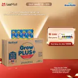 Thùng 48 hộp Sữa Nước Pha Sẵn Nutifood GrowPLUS+ Biếng Ăn (Xanh) 110ml - Hỗ trợ kích thích ngon miệng, tăng cân khỏe mạnh - Trên 2 tuổi