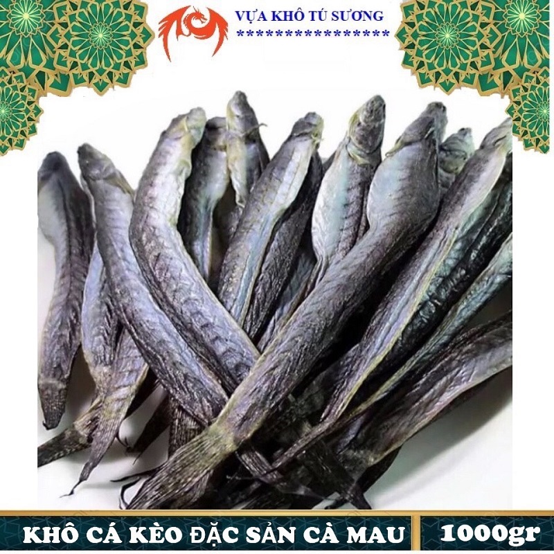 1kg khô cá kèo đặc sản chính góc cà mau tươi ngon tự nhiên