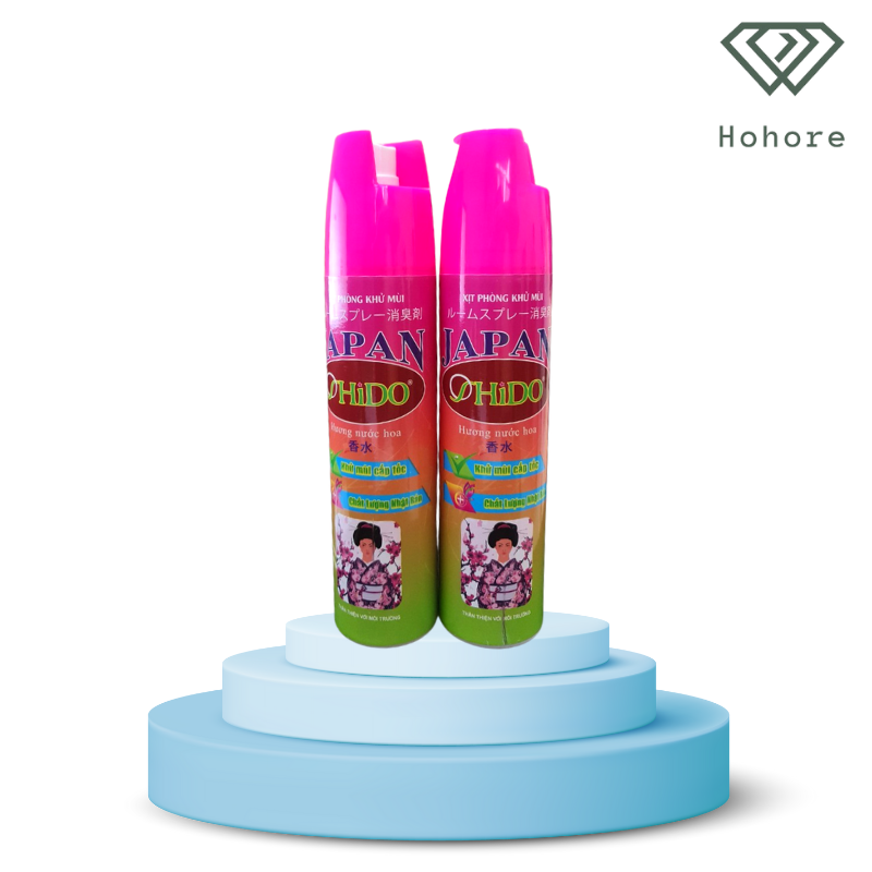 Nước hoa xịt phòng khử mùi oshido 380ml hương thơm dịu nhẹ lưu hương lâu