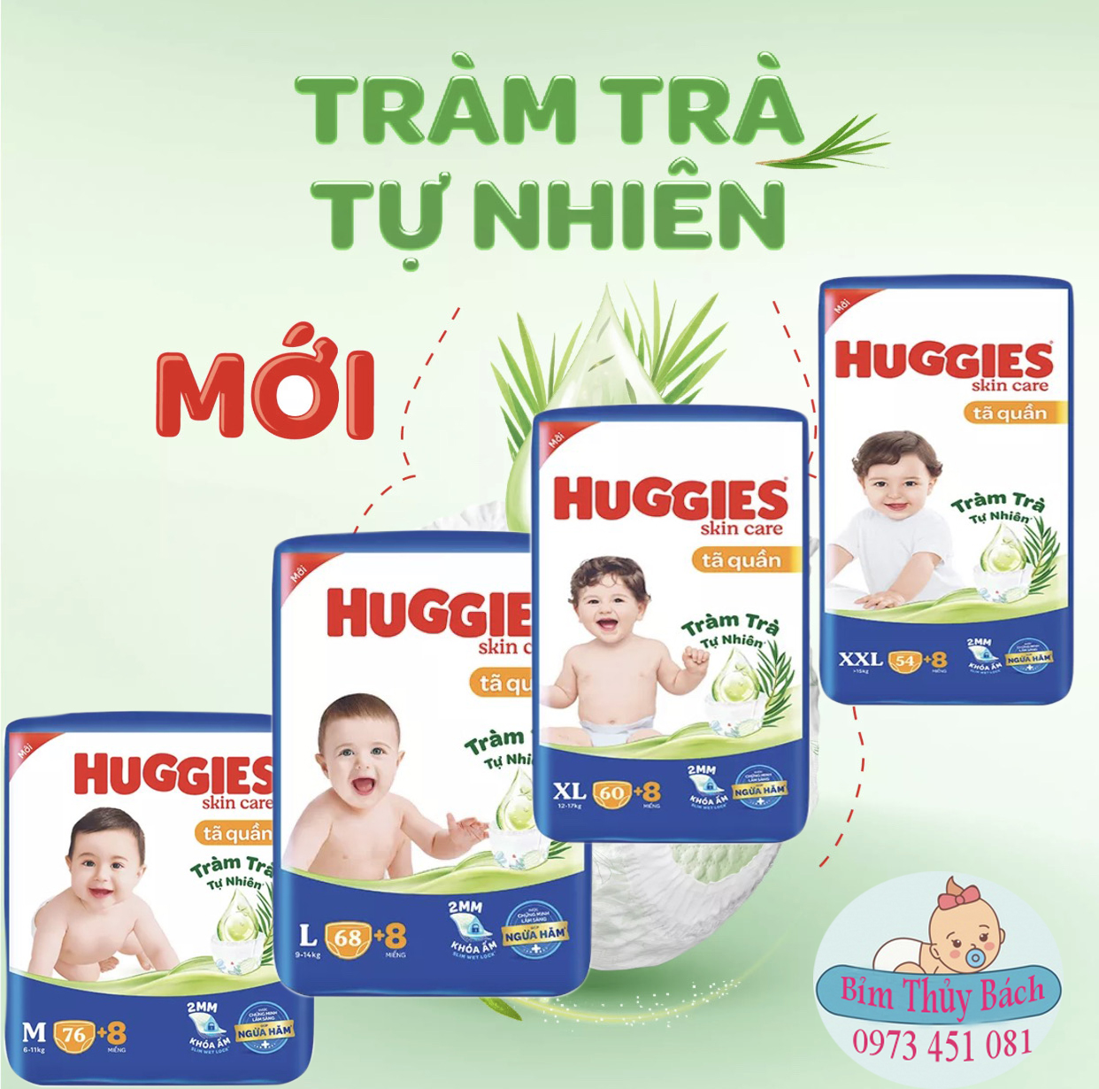 Tã quần huggies m74/l68/xl62/xxl56.