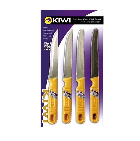 [HCM]Bộ 4 dao Kiwi tiện lợi  ( 511512) cán nhựa