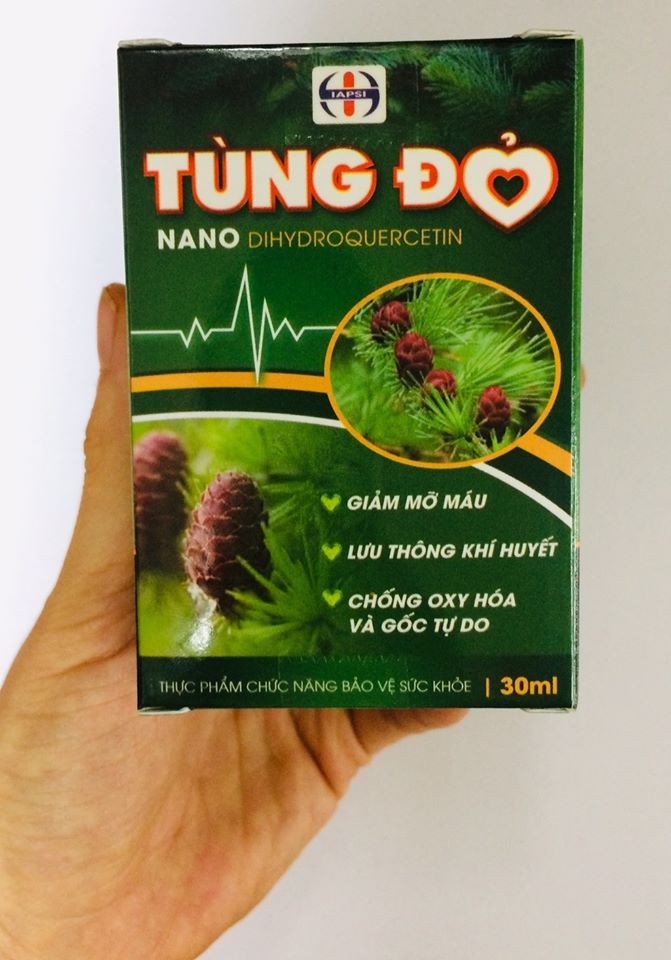 [Sản phẩm Viện Hàn Lâm] TÙNG ĐỎ NANO - Chai 30ml