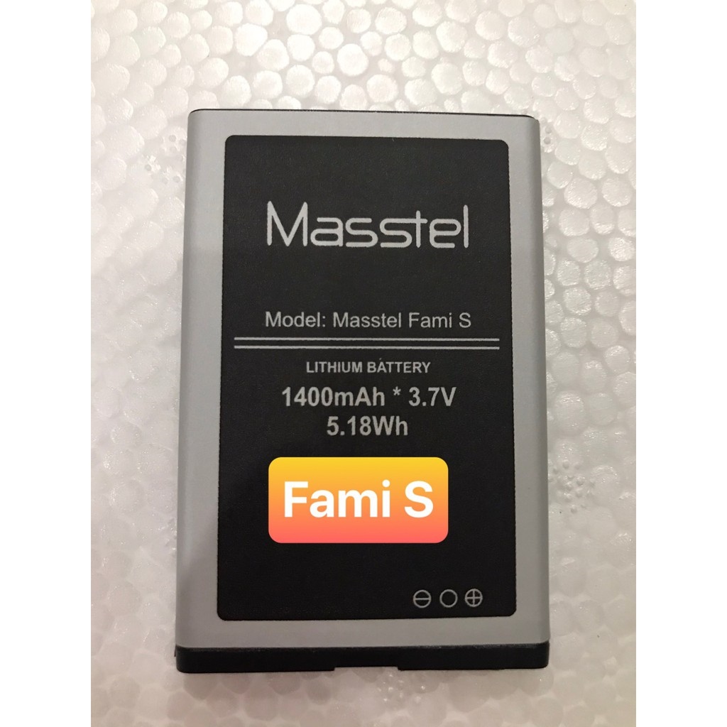 Pin masstel fami s / fami 5 - pin mới 1400mah