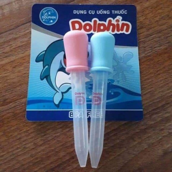 Dụng cụ uống thuốc cho bé Dolphin Gemma House