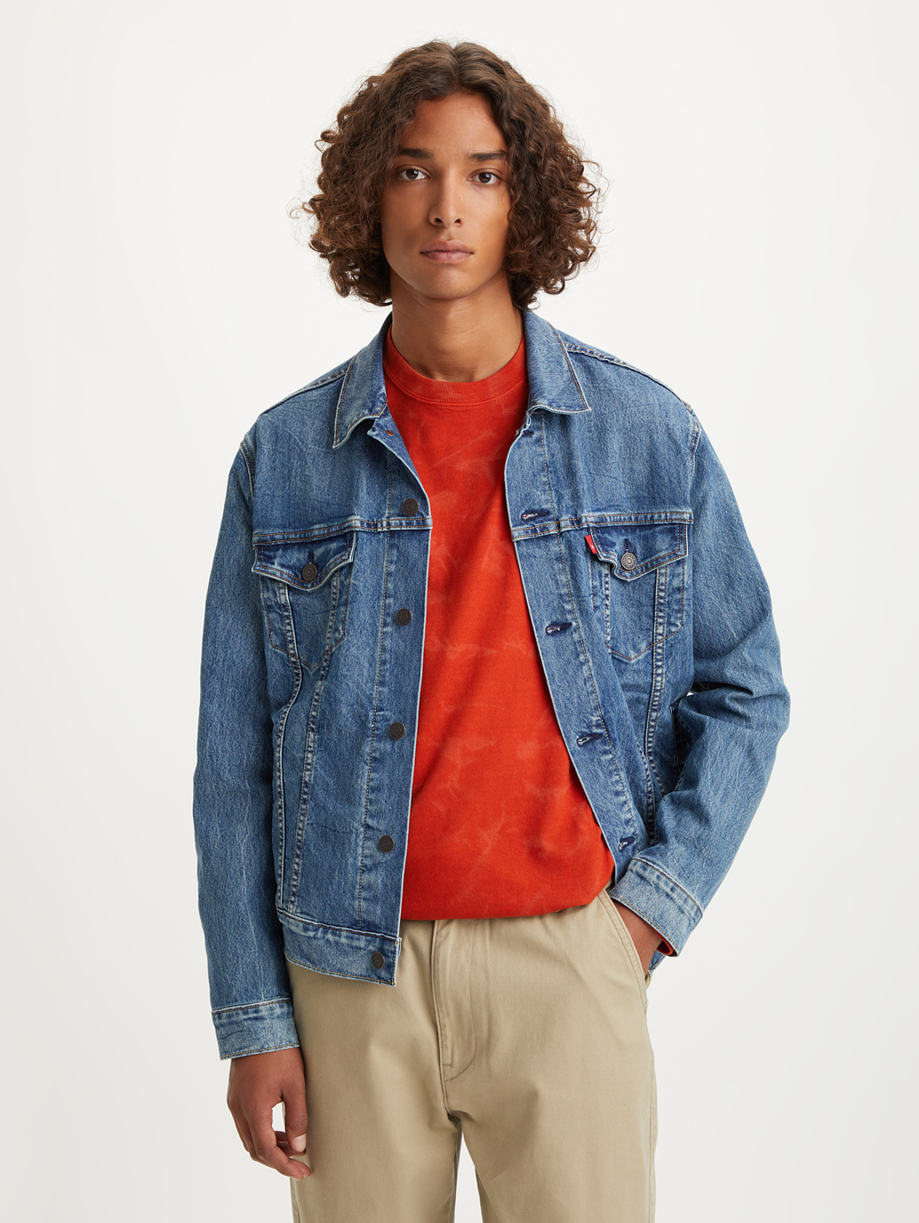 Levi's - áo khoác jeans nam 72334-0656
