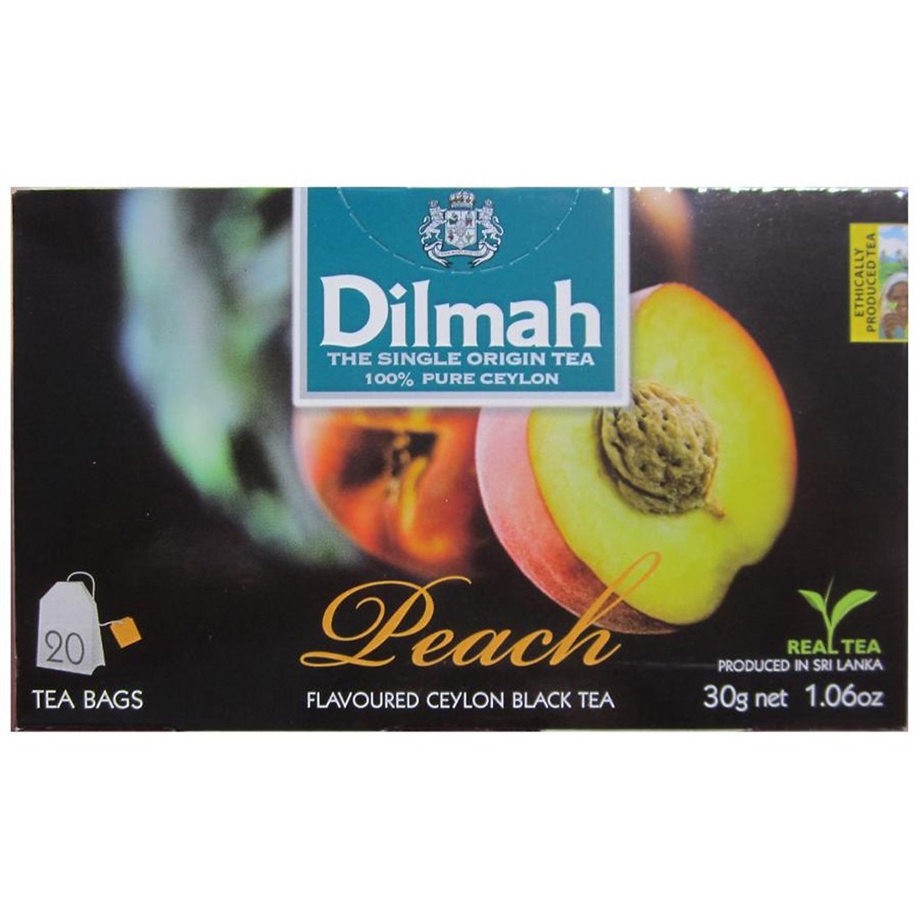 Trà dilmah hương đào hộp 30g