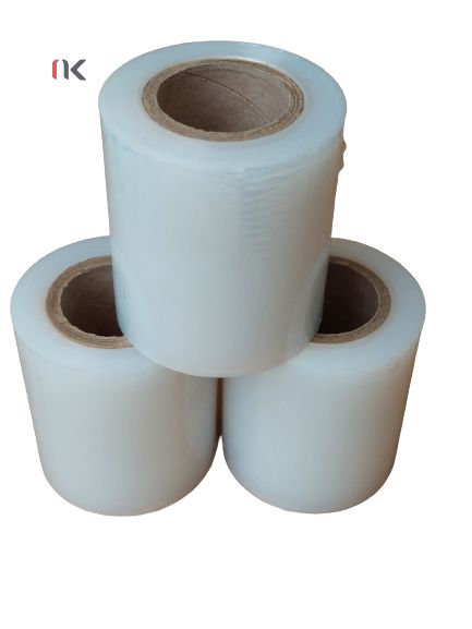 Màng quấn hàng 10cm, combo Bộ 3 cuộn, dùng gói hàng nhỏ gọn, tiện lợi, đóng hàng kích thước nhỏ , quấn bụng giảm mỡ