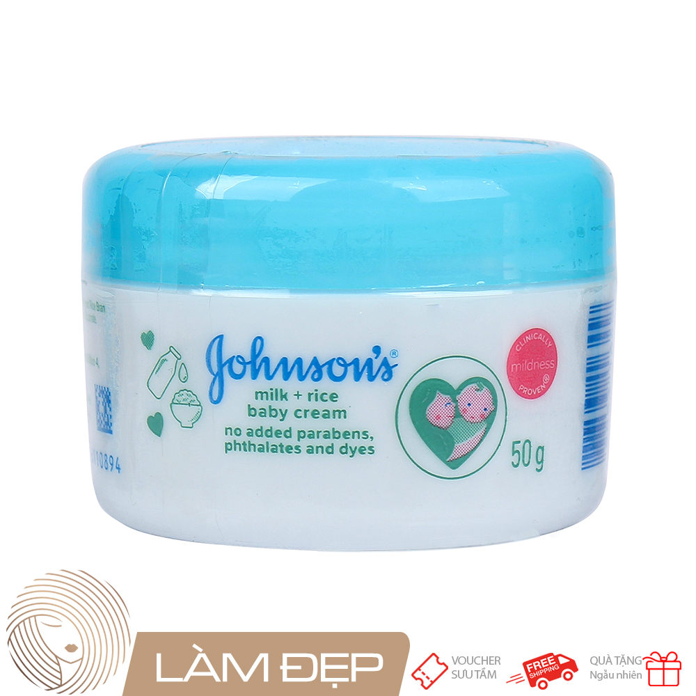 Kem dưỡng ẩm Johnson’s Baby cho bé yêu
