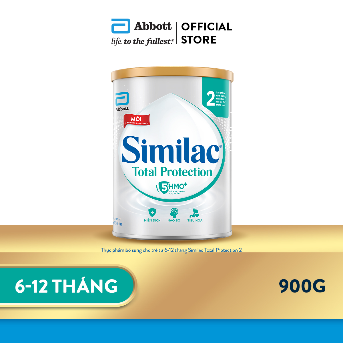Sản phẩm dinh dưỡng công thức cho trẻ 6-12 tháng tuổi Similac Total Protection 2 900g