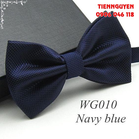Nơ đeo cổ nam - nơ đeo cổ nam hà nội - Xanh đen