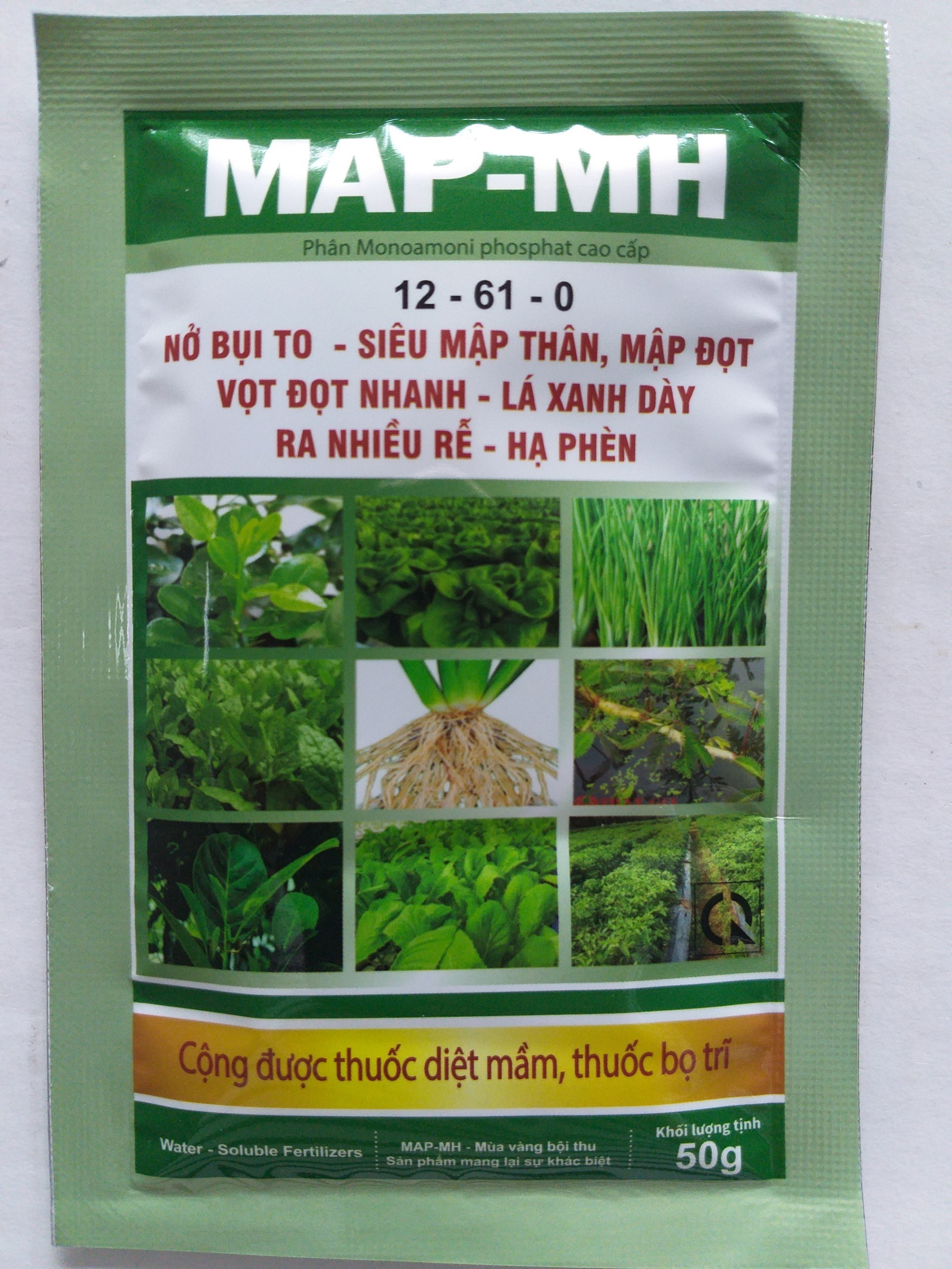 Phân Mono Amoni Phosphat cao cấp - MAP_MH - 50g - mapmh
