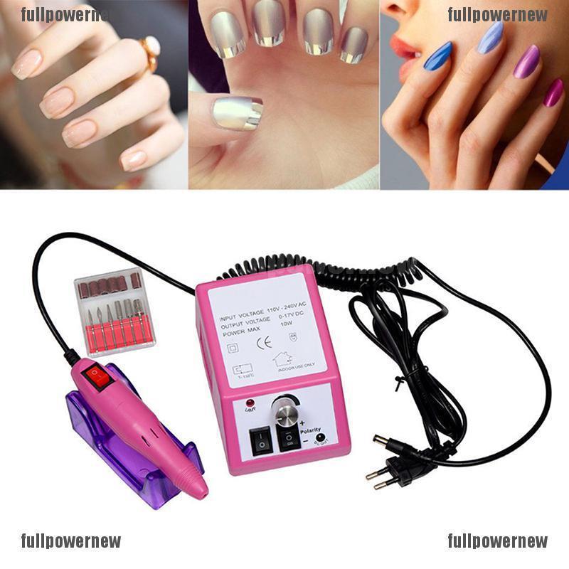 Máy mài sơn móng tay ADG + Nhiều phụ kiện nail - Dụng cụ mài dũa, đánh bóng móng tay chân - SQT TOOLs2000