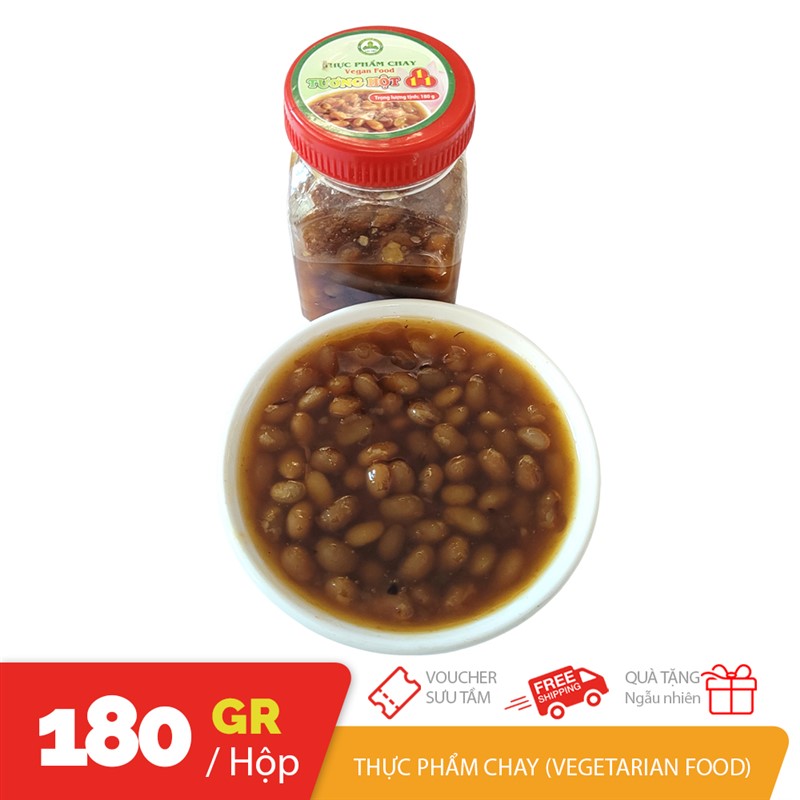 Hủ 180gr tương hột đậu nành ăn chay loại ngon