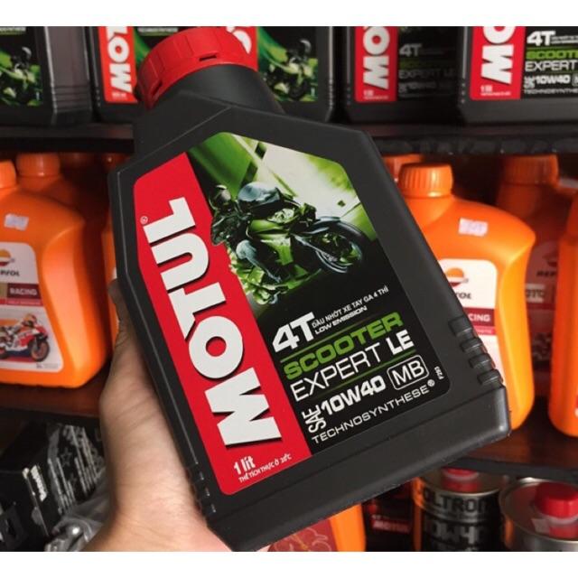 Nhớt motul scooter expert le 4t 10w40 1l