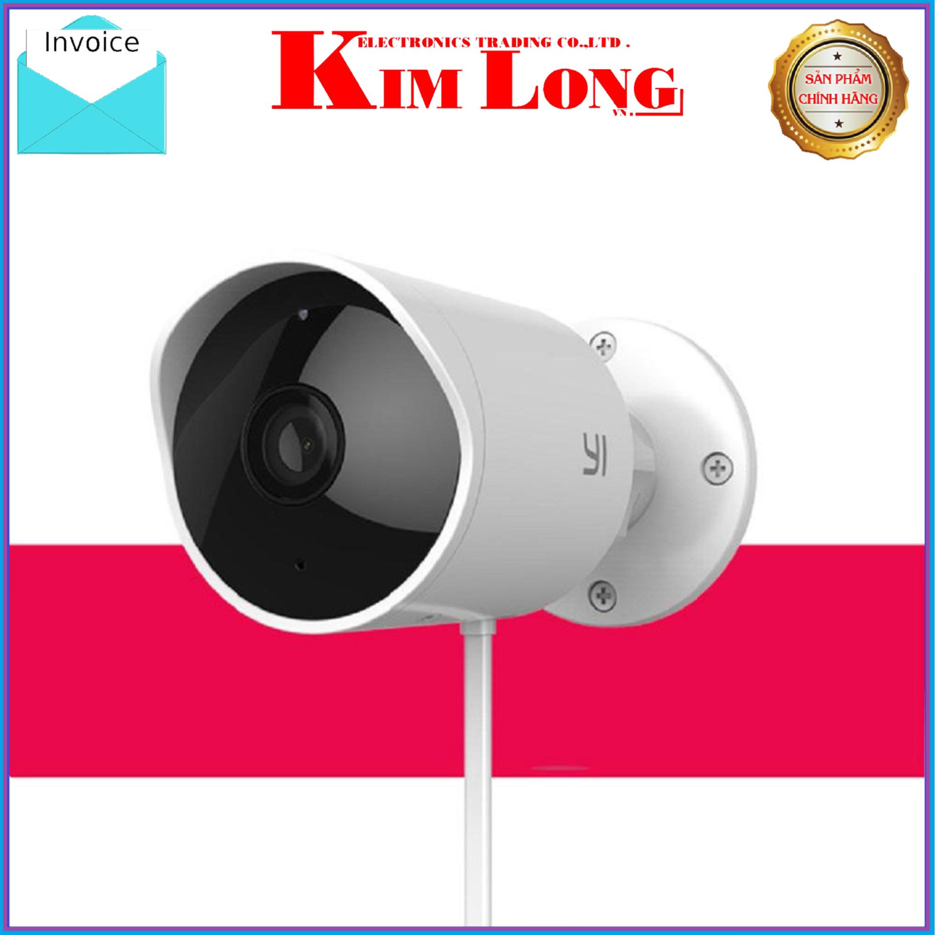 Camera quan sát sát Yi ngoài trời 1080P Yi Outdoor bản quốc tế H30 - Digiworld phân phối