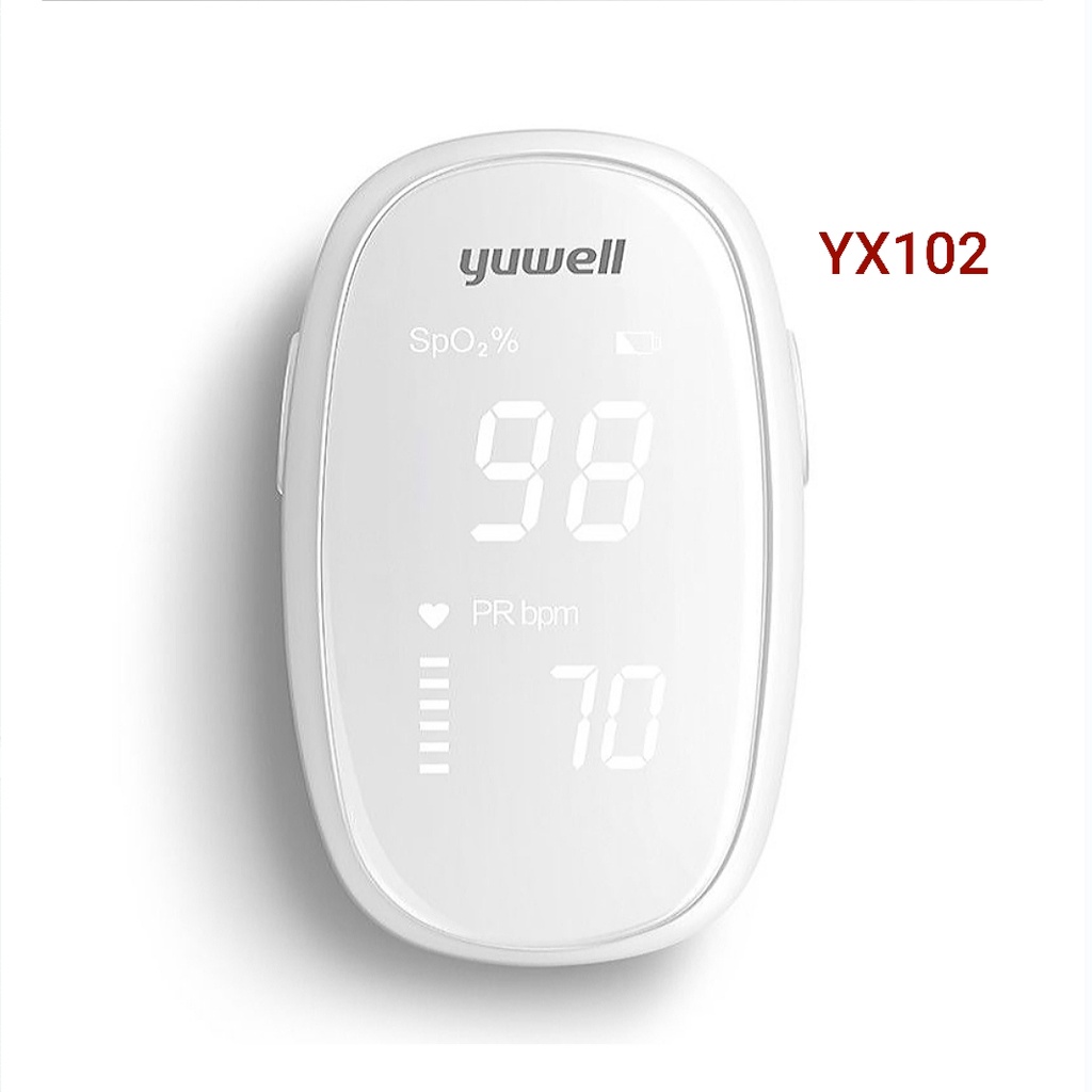 Máy đo nồng độ oxi trong máu Yuwell YX102 hàng chính hãng, bảo hành 24 tháng