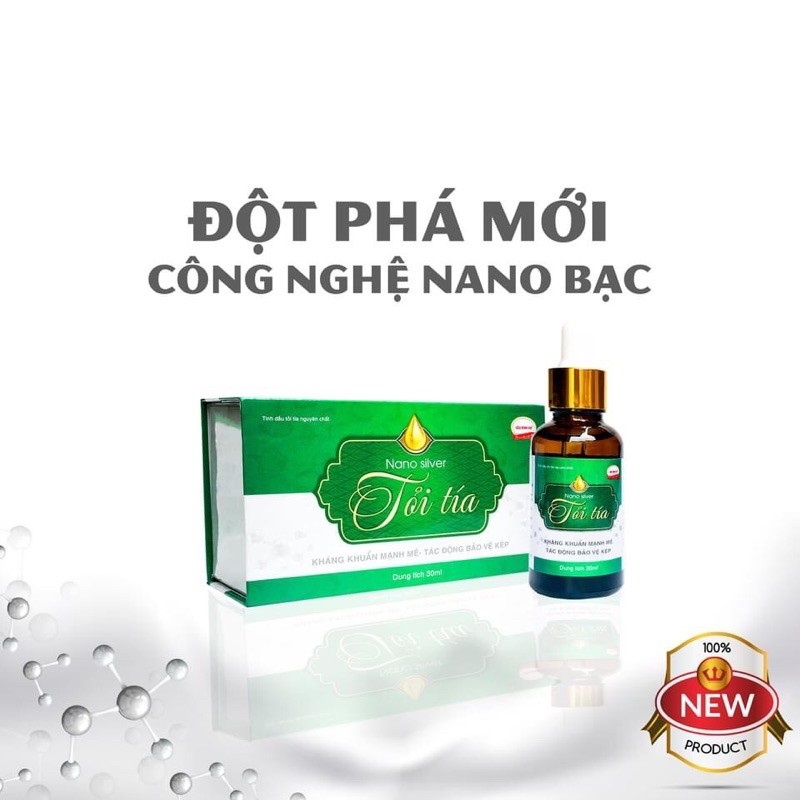 Tinh dầu tỏi tía Nano Silver bạc Cầu Bình An 30ml (mẫu mới) Tăng sức đề kháng và hệ miễn dịch ở trẻ hay ốm vặt