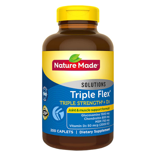 Viên Uống Nature Made Triple Flex + D3, 200 viên