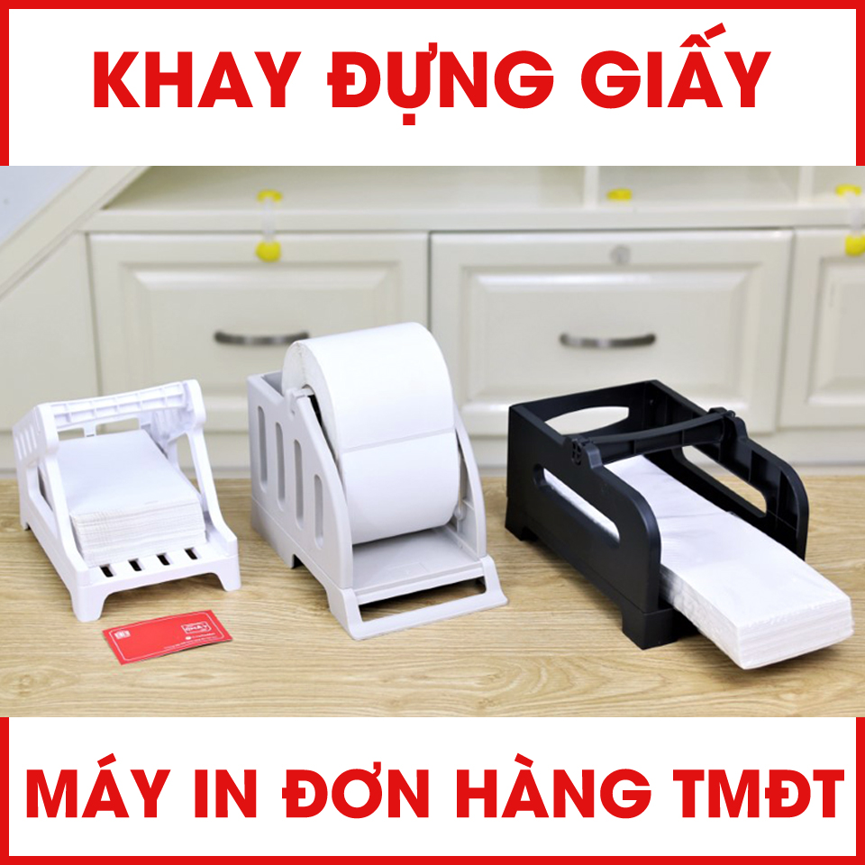 [HCM]Khay đựng giấy dành cho máy in TMĐT Abit Q900 Xprinter XP DT108B - XP470B XP420B - XP490B HPRT N41 - EK100U Gprinter GP1324D Rongta RP421