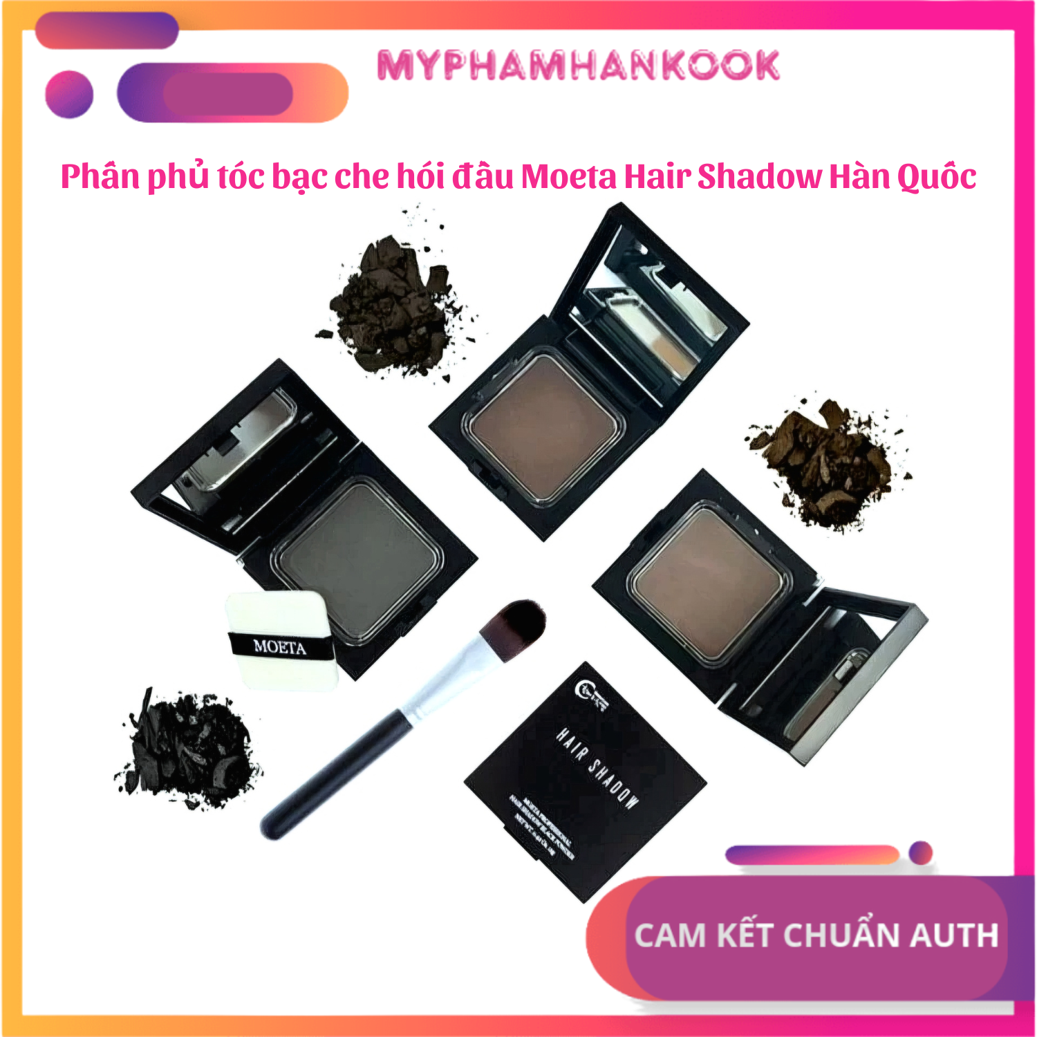 Phấn Phủ Bạc Che Khuyết Điểm Tóc Moeta Hair Shadow Hàn Quốc
