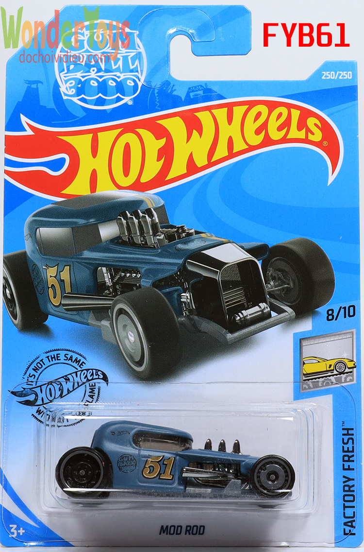 Xe mô hình hot wheels mod rod collections factory fresh - 2019 - fyb61