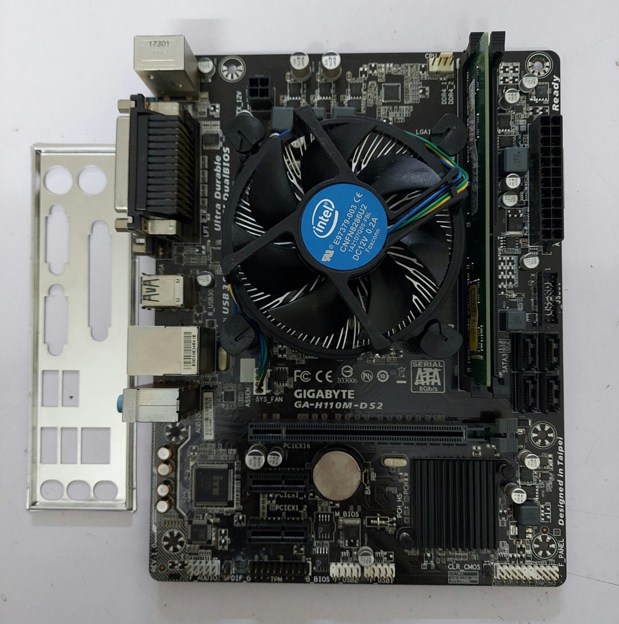 COMBO Main Gigabyte H110 + CPU I3 6100+ Ram 8GB DDR4 Bus 2400