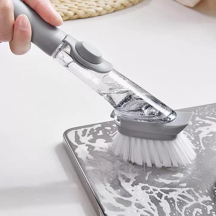Dụng cụ cọ rửa chén bát, chà xoong nồi thông minh, tiện ích