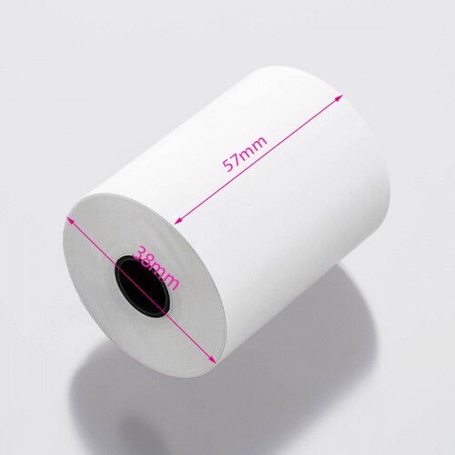 Giấy in bill k57x38 mm cho máy cà thẻ, pos cầm tay, máy in bill bluetooth cầm tay - giấy in nhiệt