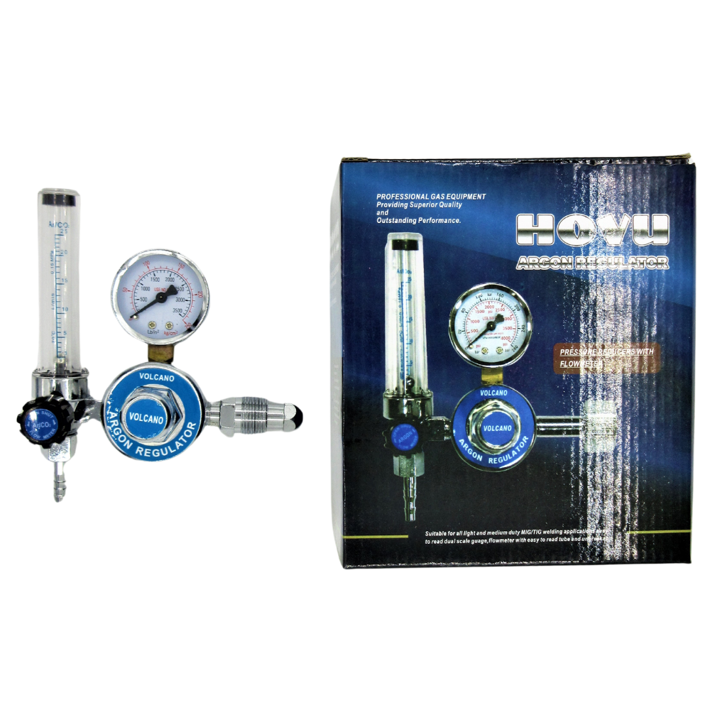 Đồng hồ khí Argon Hovu ren ngoài