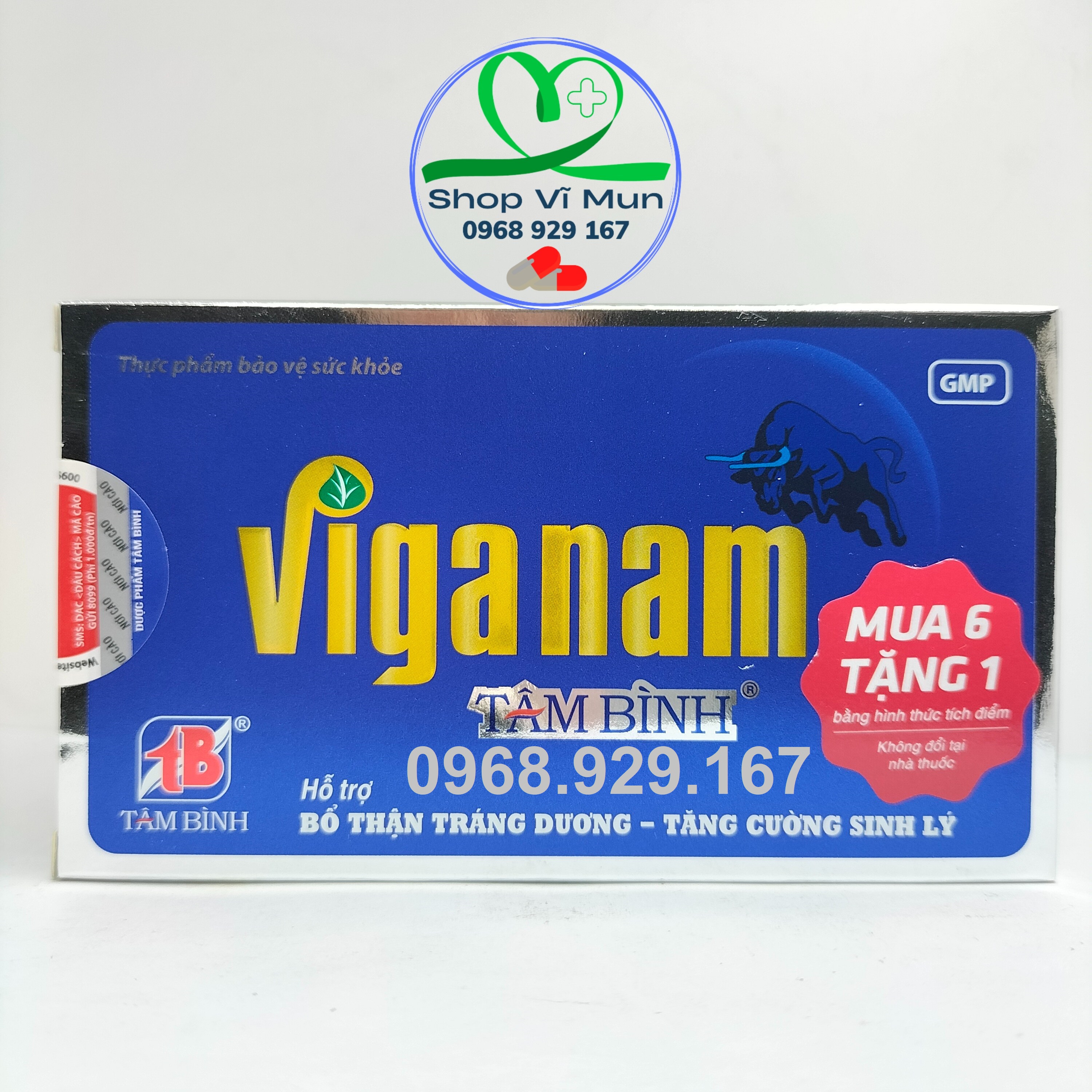 Viganam Tâm Bình - Hỗ trợ tăng cường sinh lý nam, tăng testosterone