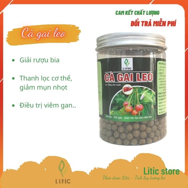 Viên uống cà gai leo mật nhân 400g phòng ung thư, chống khô hạn, cân bằng nội tiết tốt