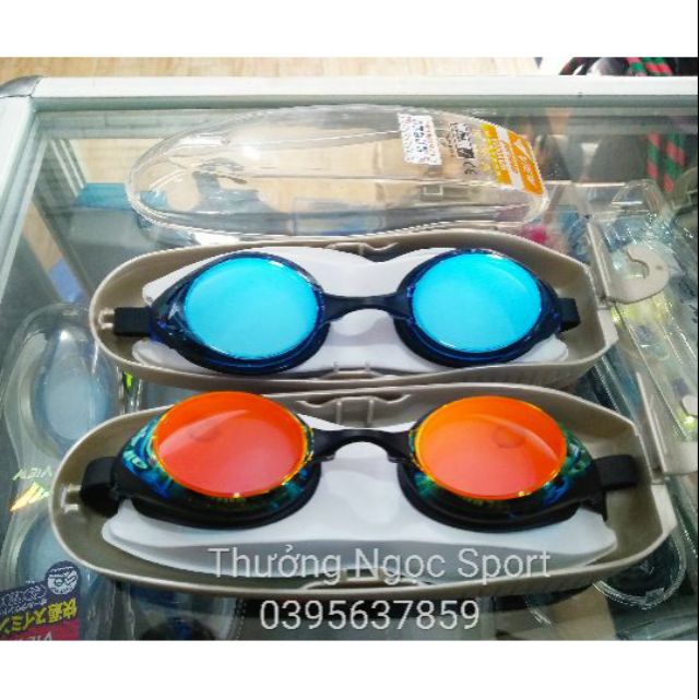 Kính bơi v220 amr có tráng gương hình tại shop