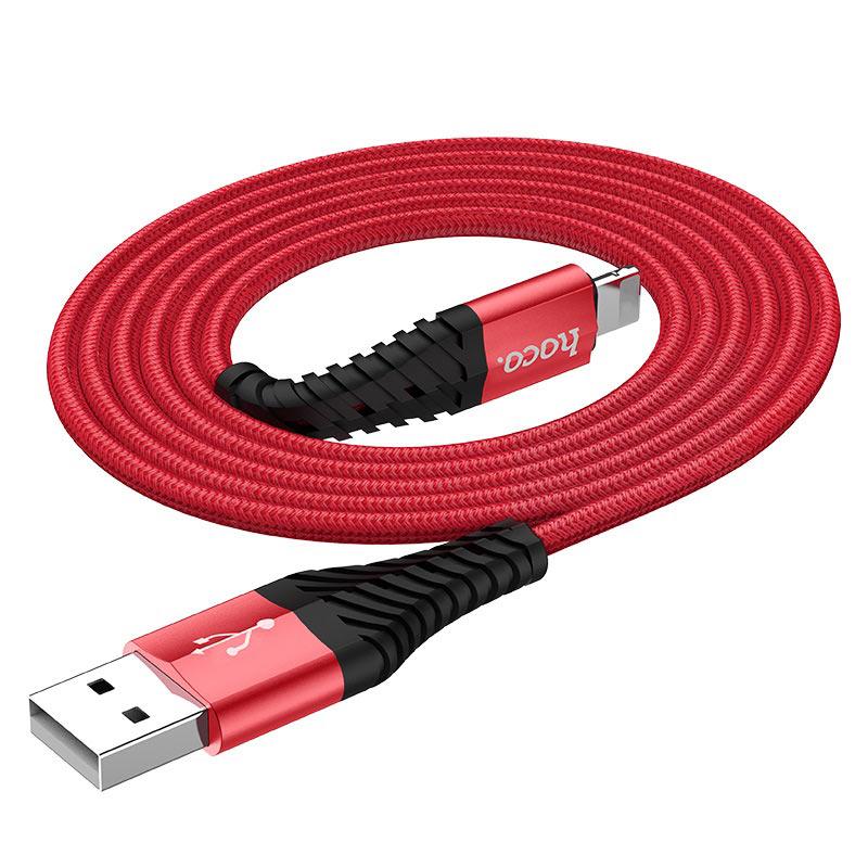 Cáp sạc nhanh và truyền dữ liệu tốc độ cao Lightning Hoco X38 cho iPhone XS max iPhone 11 iPhone 11 Pro max sạc nhanh 2.4A Max