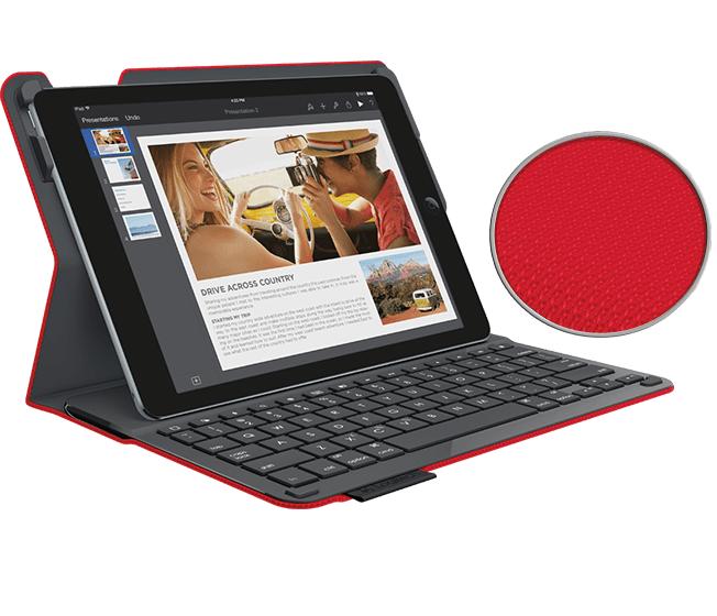 Bàn Phím Logitech Type+ Cho iPad 5th 2017 Kiêm Vỏ Bảo Vệ