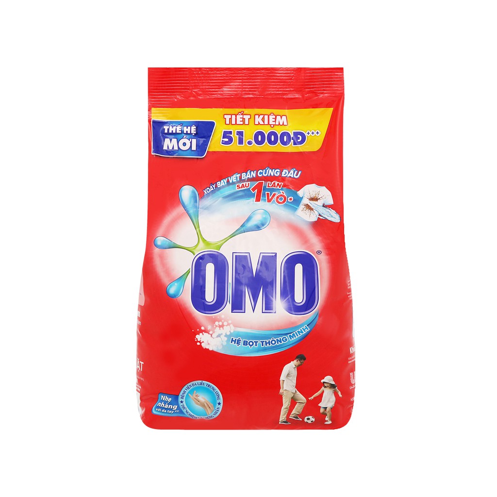 Bột giặt omo 2,9kg - 2.6kg