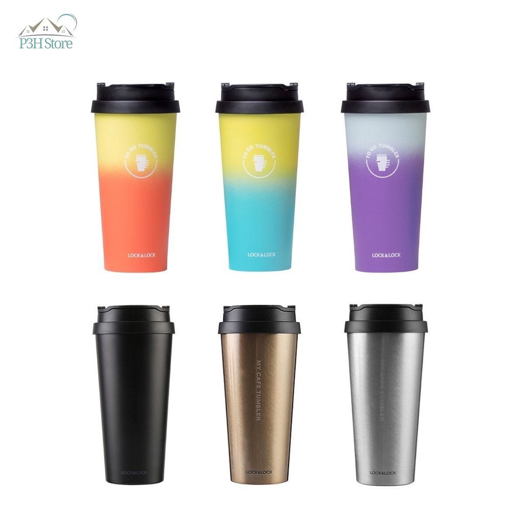 [HCM]Ly Giữ Nhiệt Bằng Thép Không Gỉ Lock Lock Clip Tumbler dung tích 540ml LHC4151 hàng có sẵn