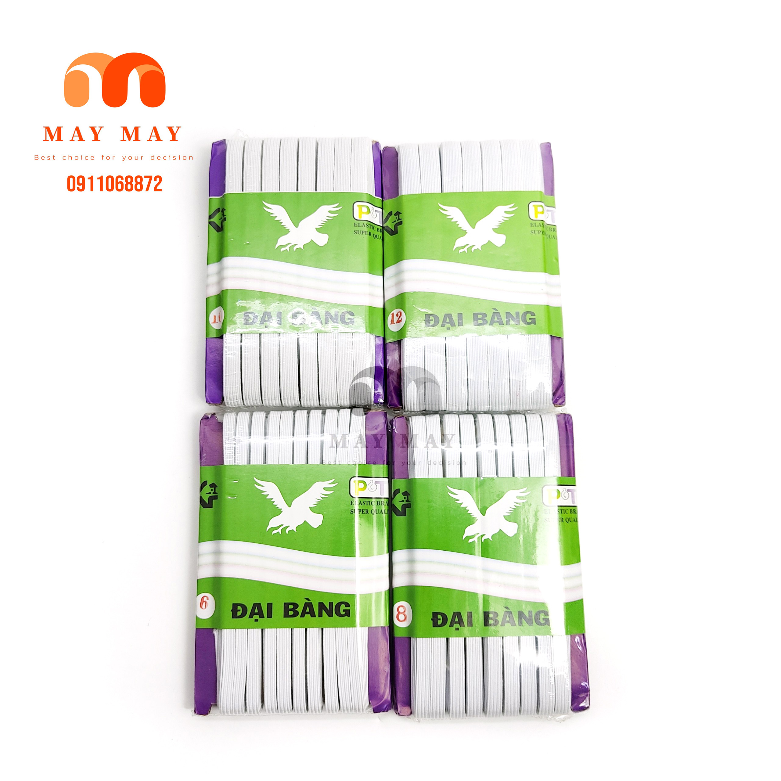 Thun / chun dẹp đại bàng tím 1 vĩ 20m
