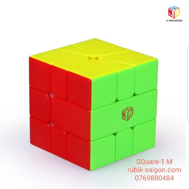 Rubik Qiyi Xman Square 1 V2 Half M và Full M.