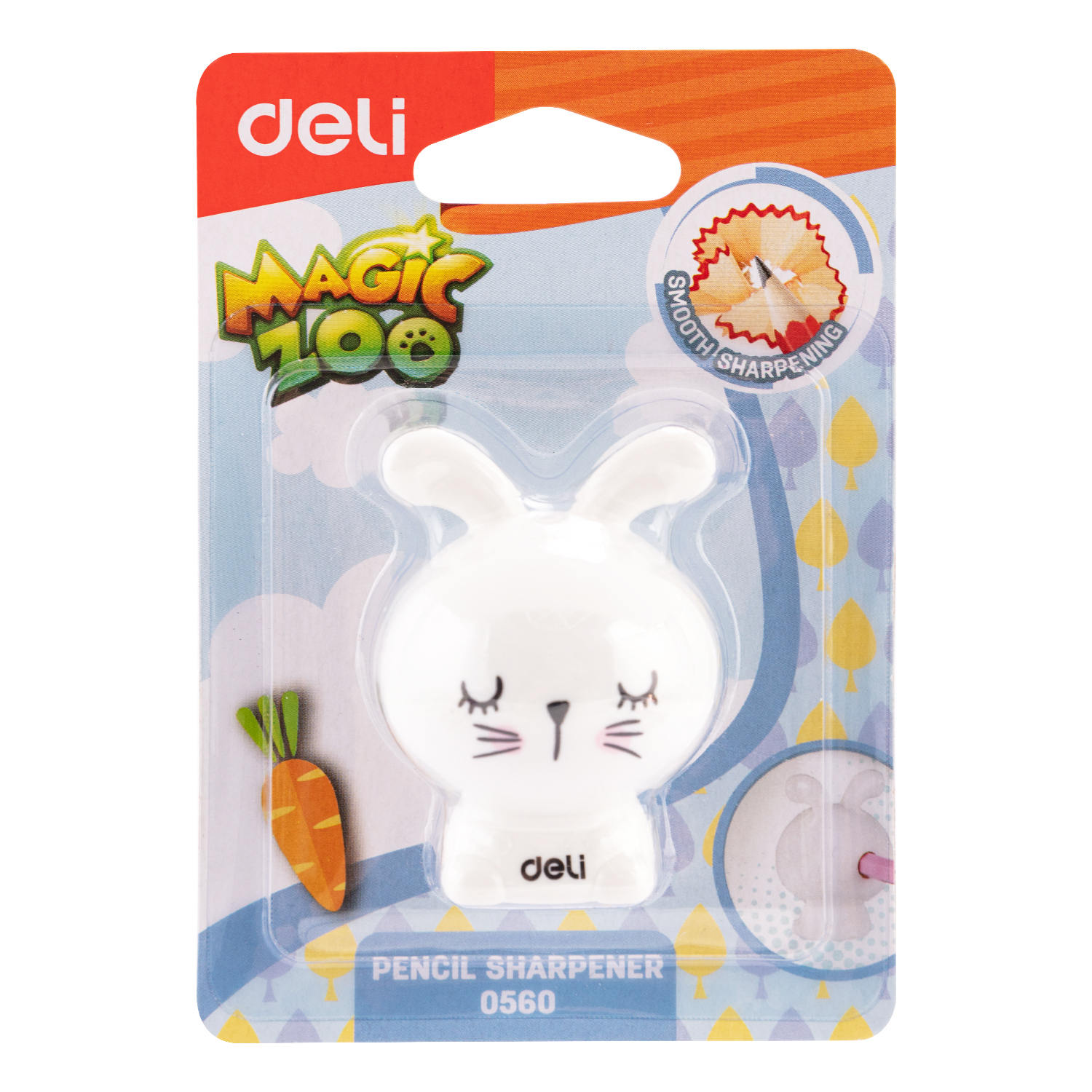 [GIẢM GIÁ SỐC 50%] Gọt chì mini Deli - Xanh/Trắng/Hồng - 1 chiếc - E0560